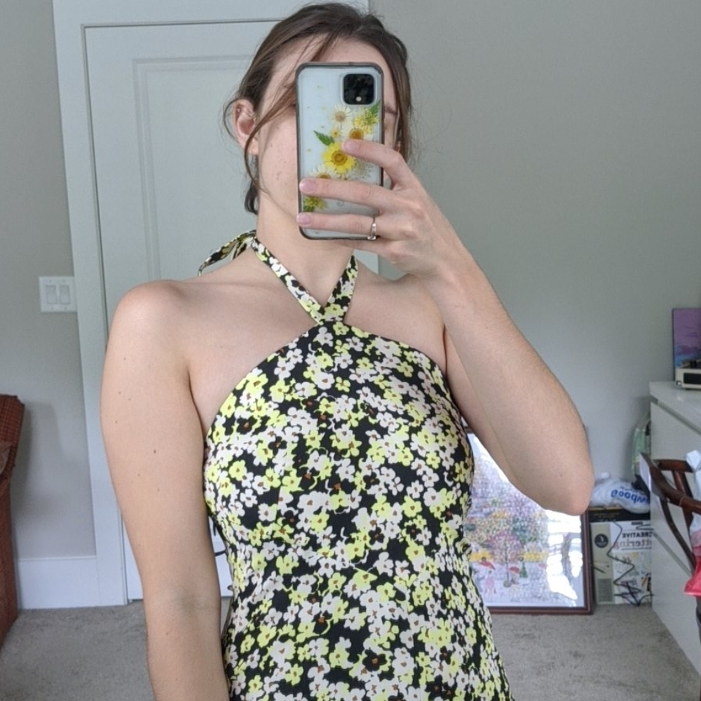 & other stories midi dress